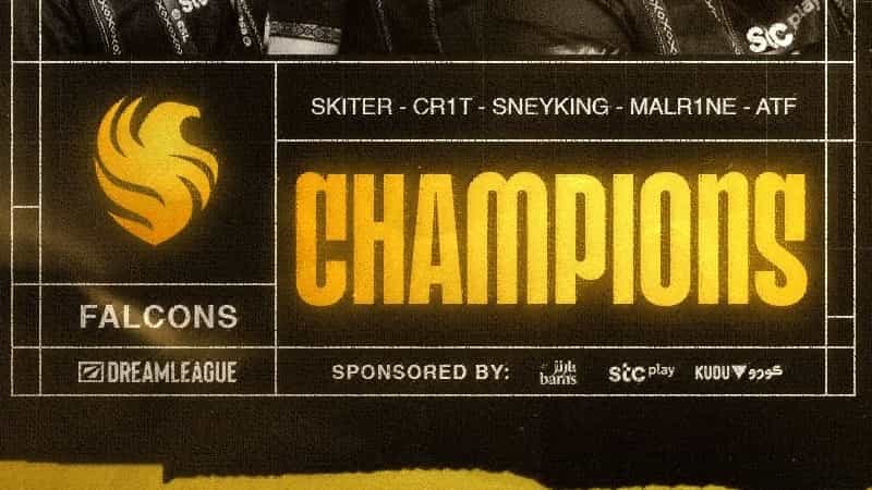 Team Falcons vence a DreamLeague 23