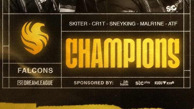 Team Falcons vence a DreamLeague 23