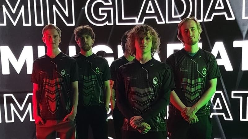 Novo visual dos Gaimin Gladiators no Riyadh Masters.