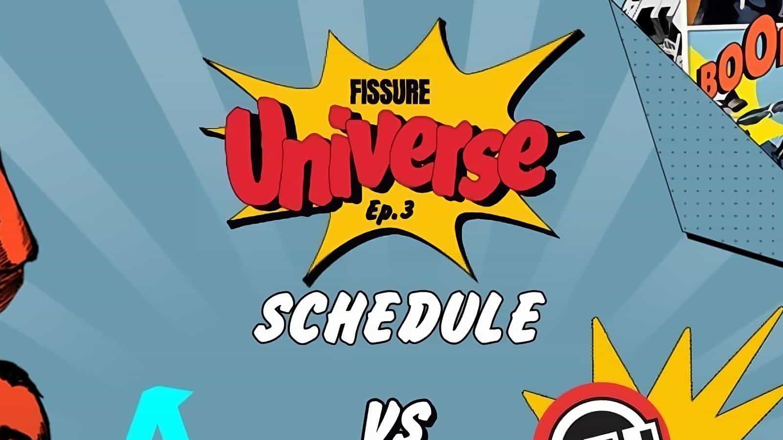 FISSURE Universe: Play-in quase no fim