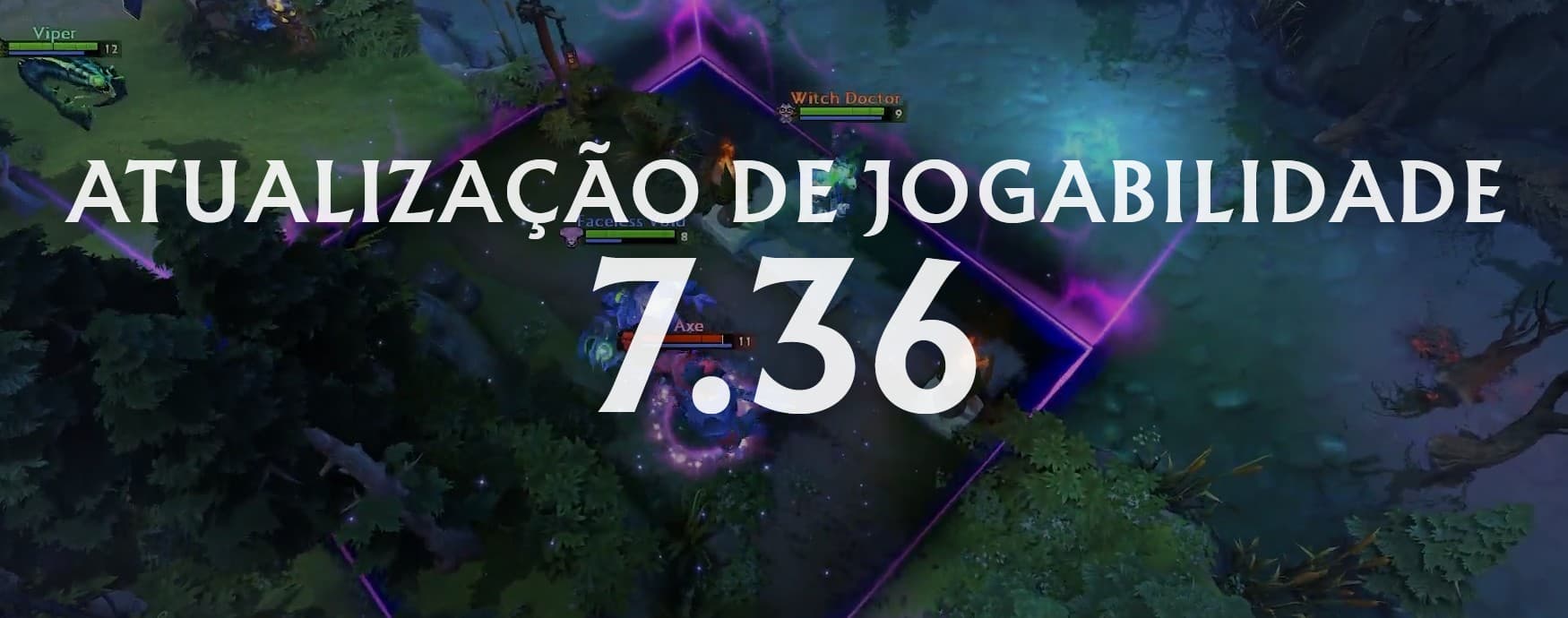 A atualização de jogabilidade 7.36 virou o Dota 2 de cabeça pra baixo mais uma vez.