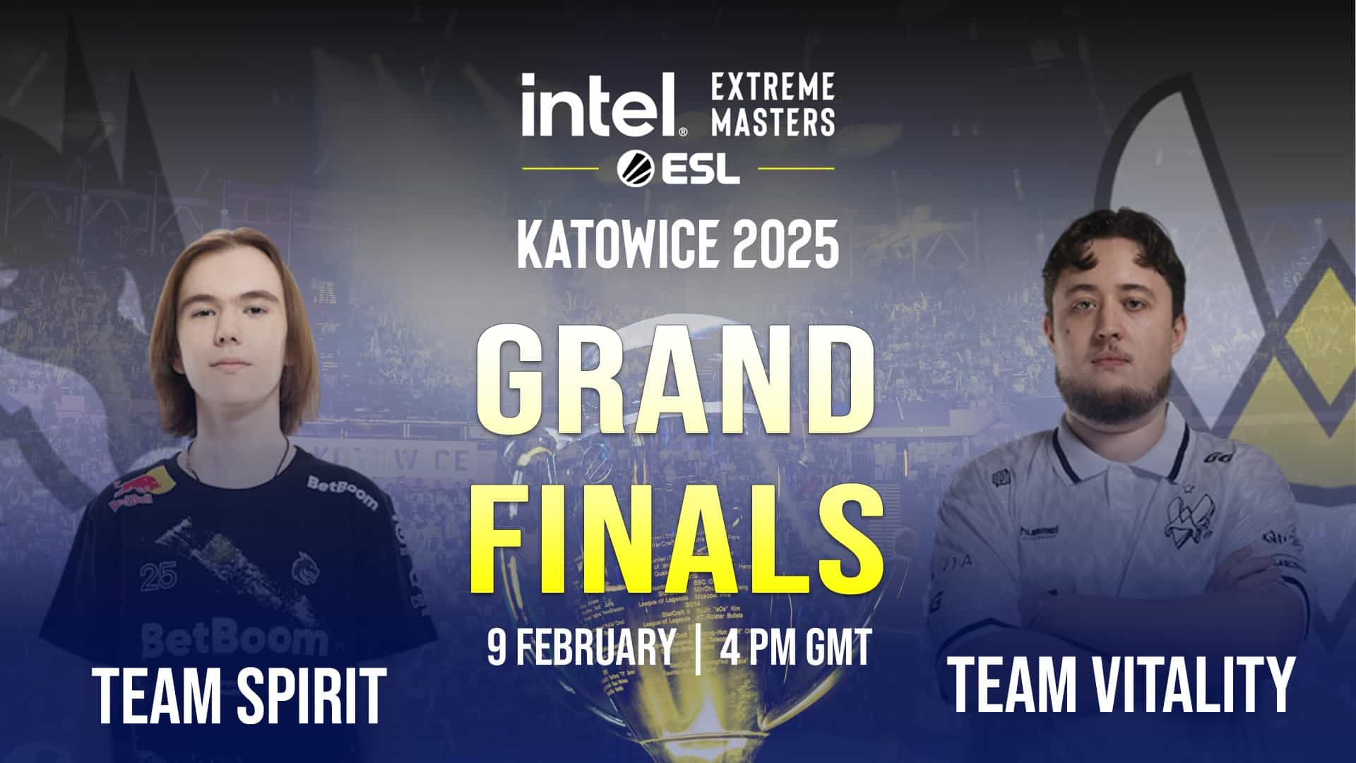 Grande Final da IEM Katowice coloca Team Vitality desafiando a hegemonia da Team Spirit