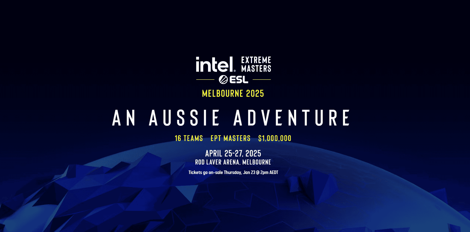 ESL anuncia oficialmente a IEM Melbourne 2025
