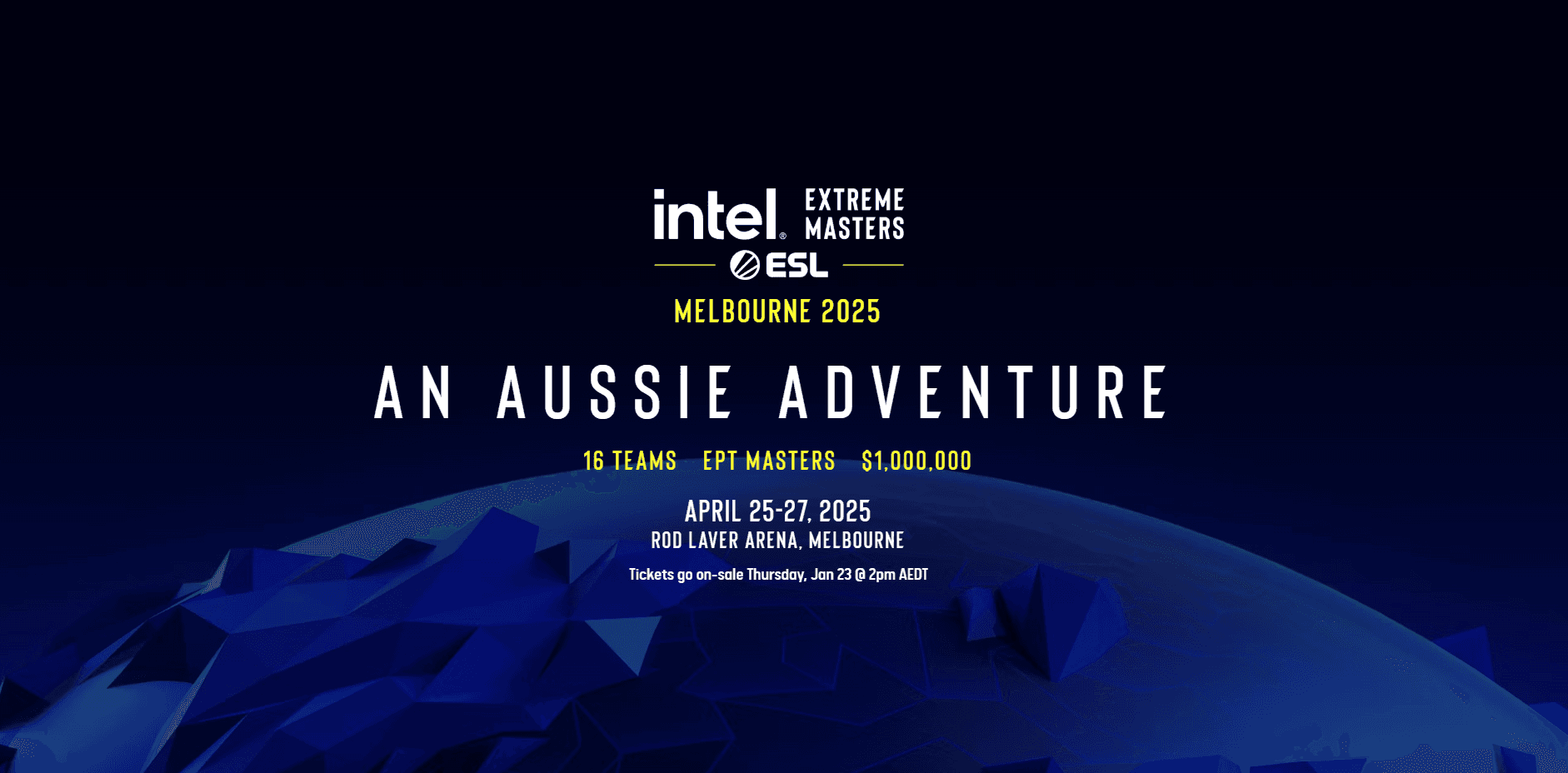 ESL anuncia oficialmente a IEM Melbourne 2025