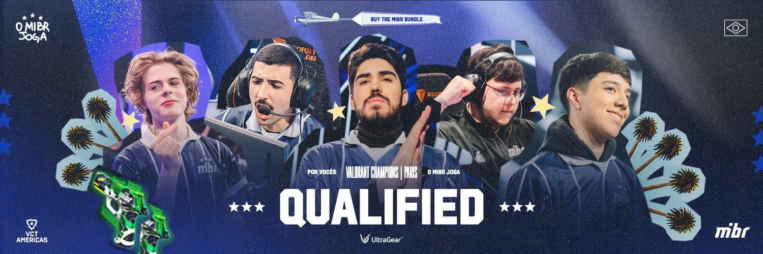 A MiBR conquista a vaga ao Champions, mas qual equipe estará em Paris, a do stage 1 ou 2?