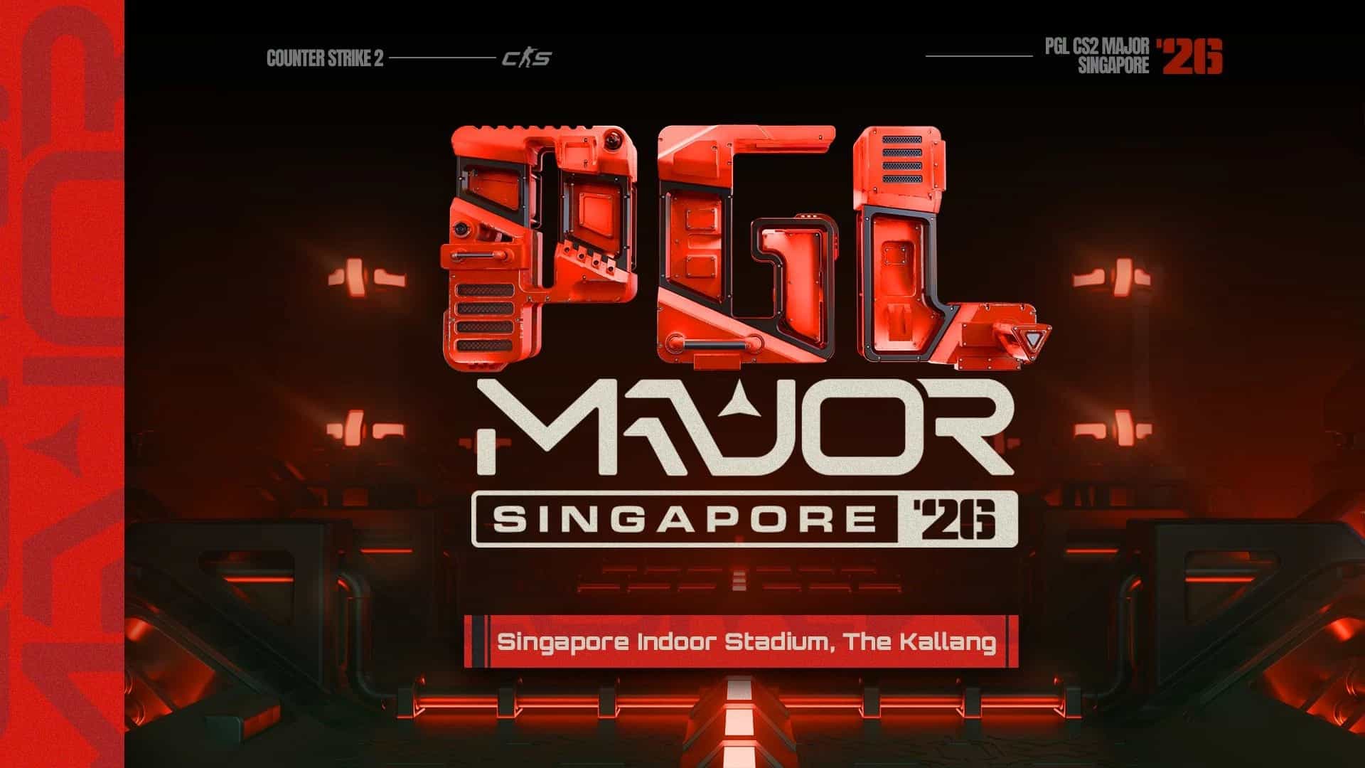 PGL Anuncia Major de Singapura de CS2 no Segundo Semestre de 2026