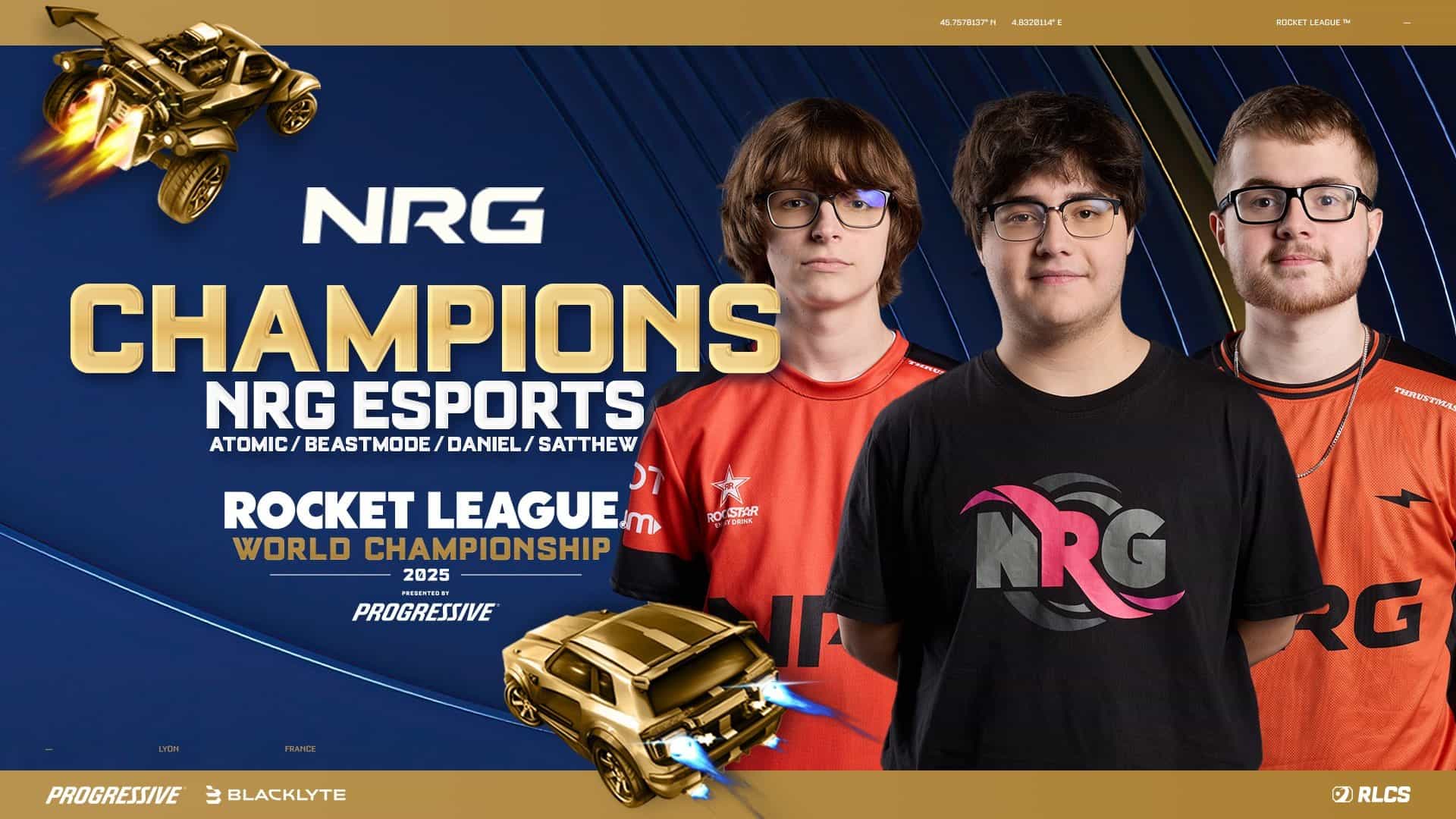 NRG bate a Team Falcons e se torna Bicampeã Mundial de Rocket League