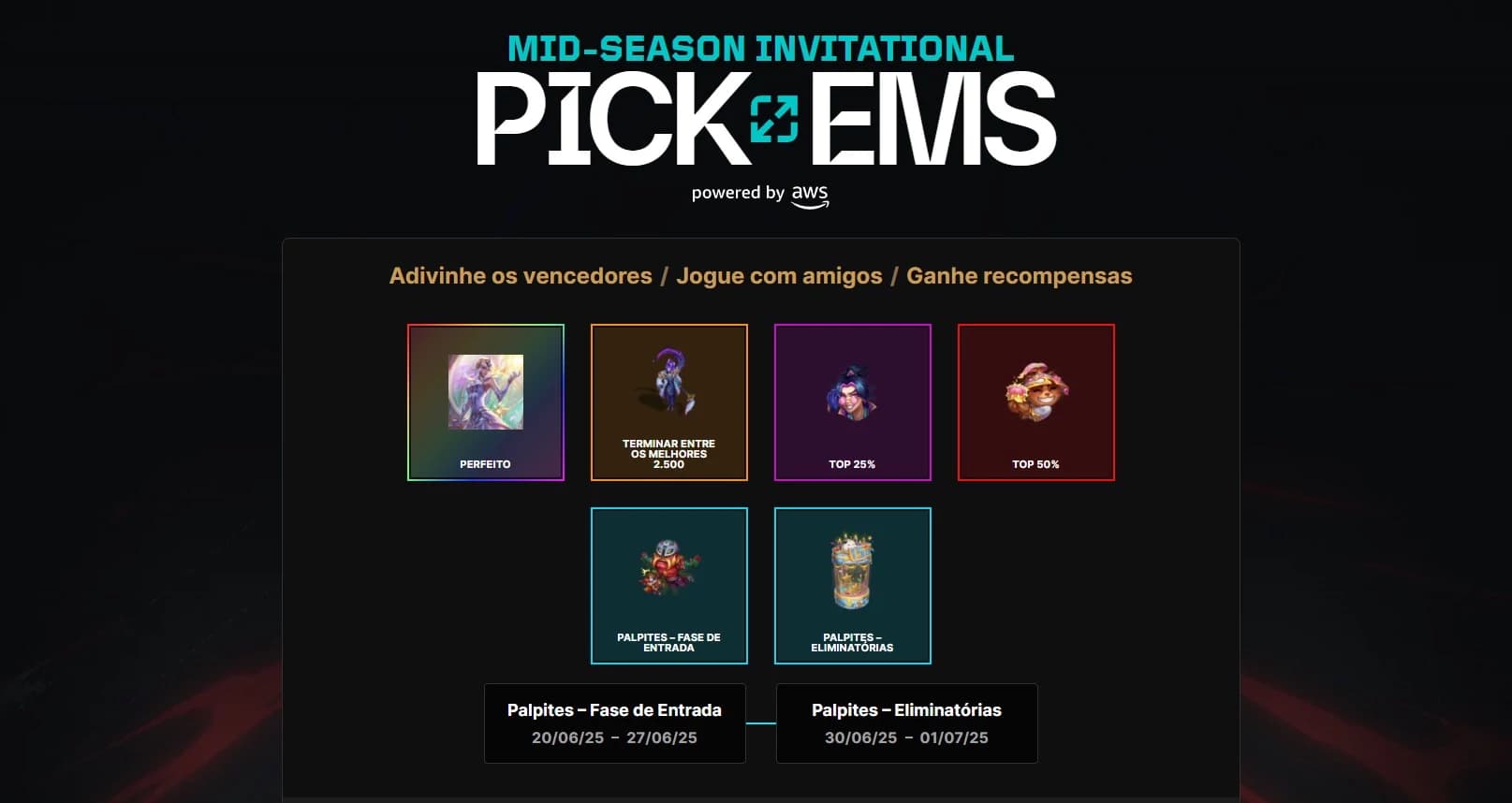 Bolão do MSI, fase de Playoff: Guia completo para acertar seu Pick'em Challenge!