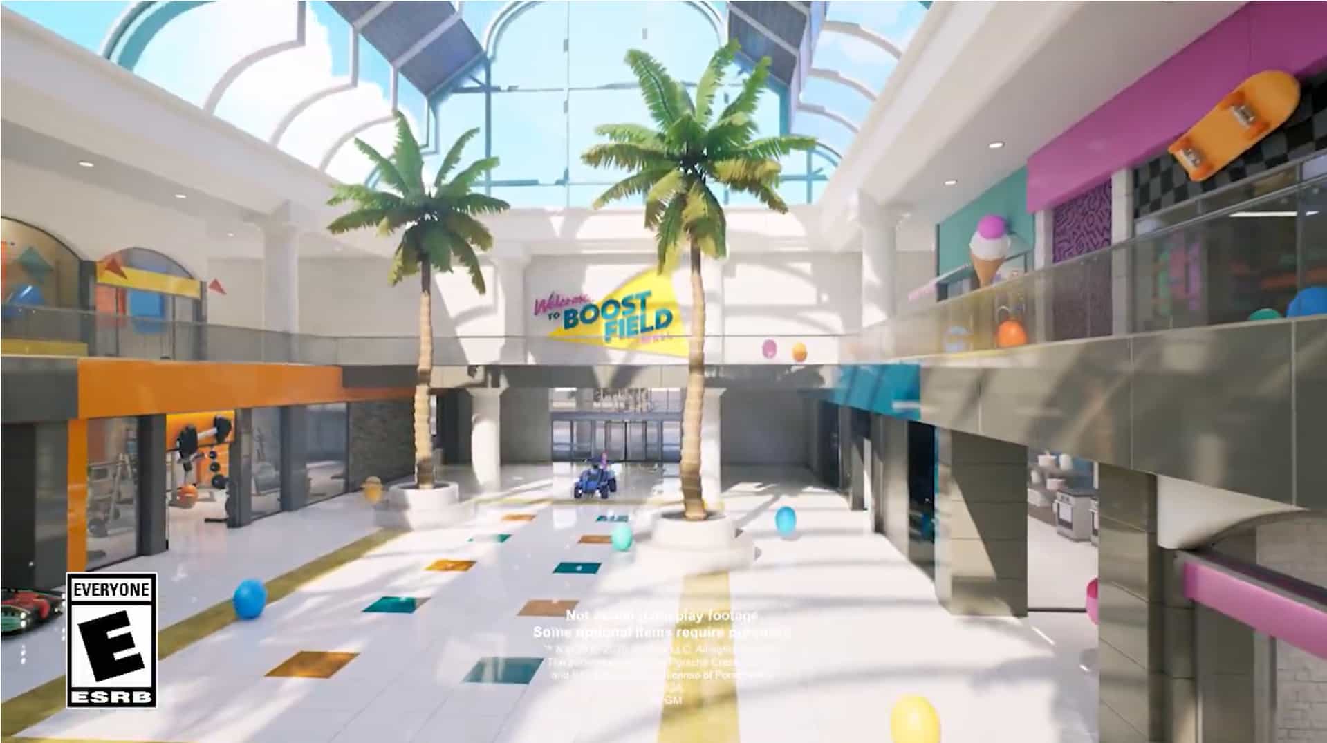 Temporada 20 do Rocket League traz Shopping Boostfield Mall para um experiência como nunca vista