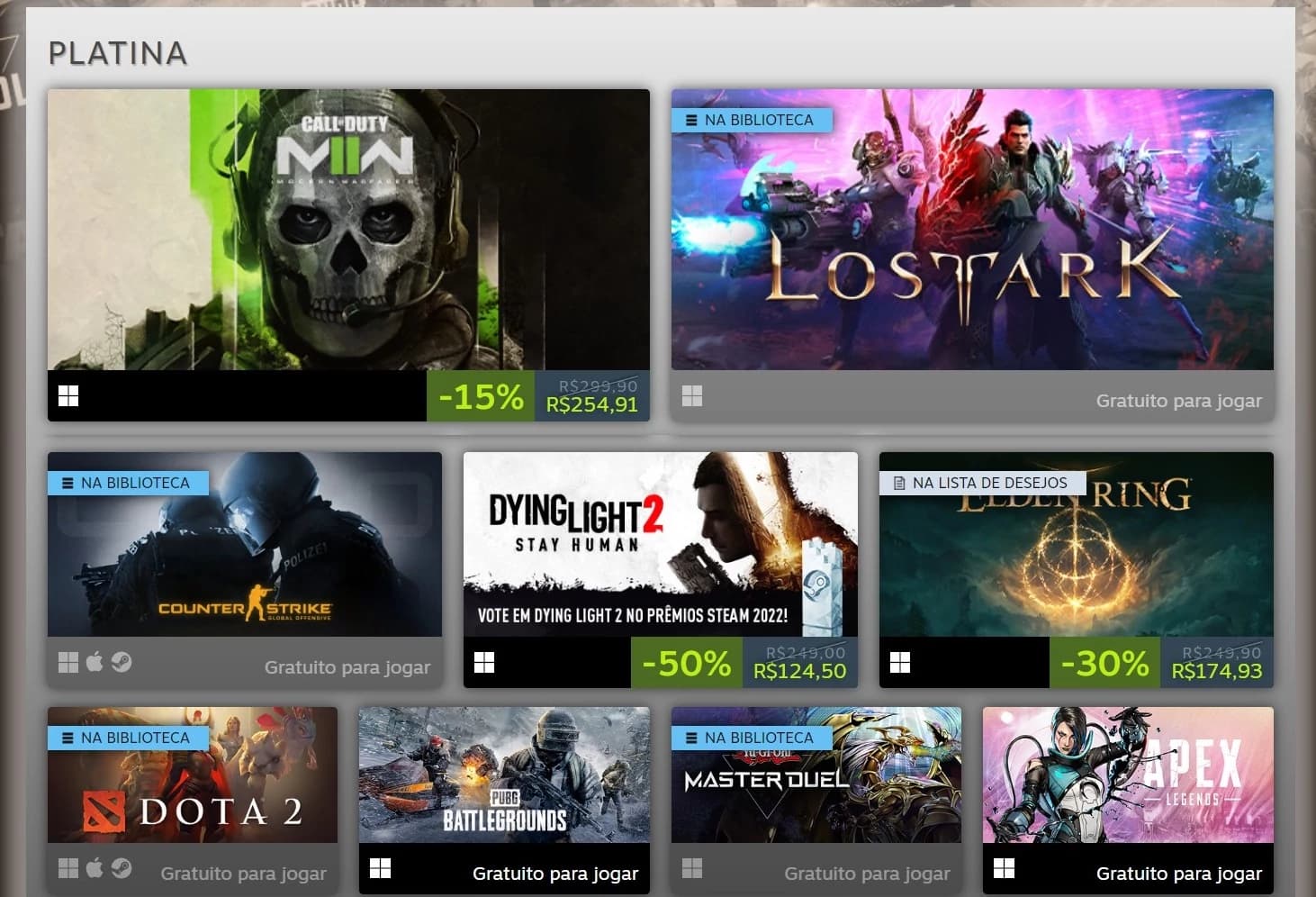 Dota 2 é um dos jogos "mais vendidos" da Steam em 2022