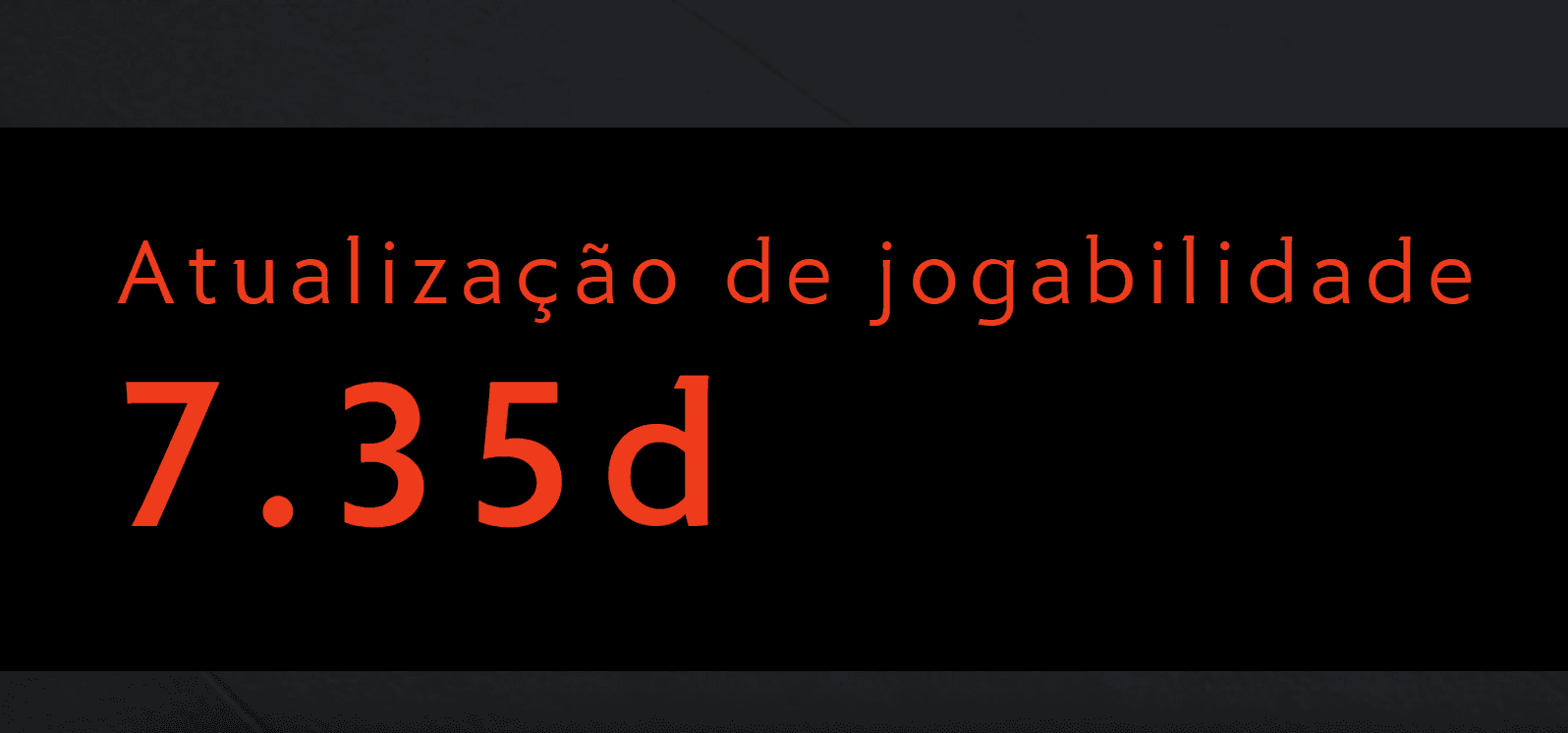 A atualização 7.35d chega preparando as coisas para o próximo mês.