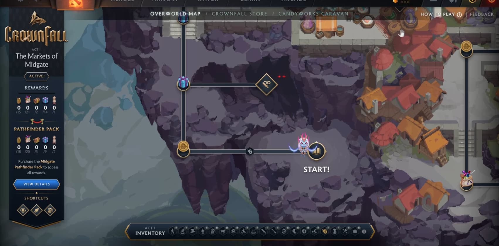 A tela do evento da Queda Coronal lembra bastante outra coisa.