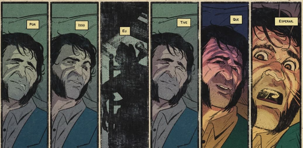 A história ainda cutuca os fãs no meio.