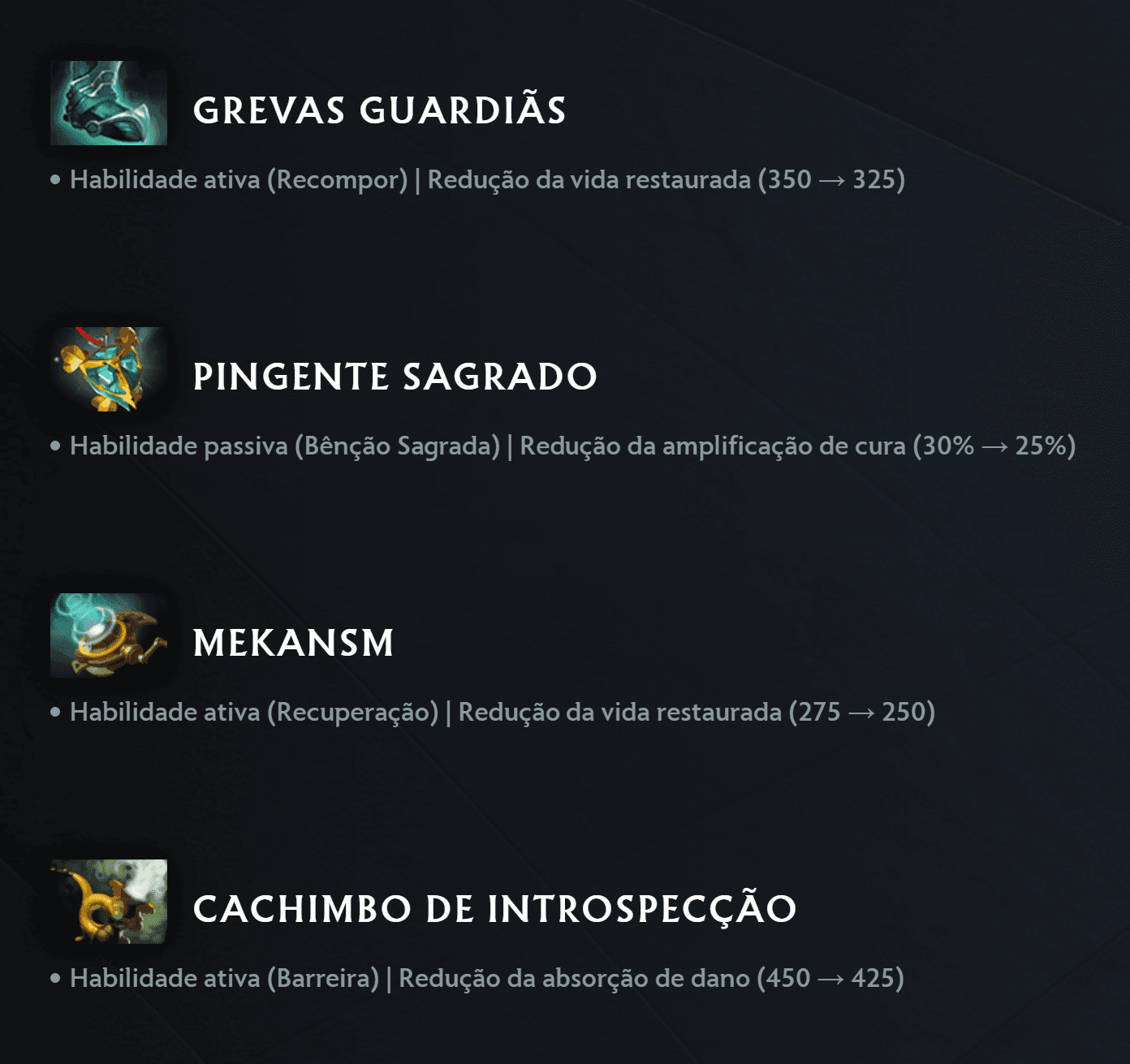 A estratégia de regeneração de vida tomou um baque e tanto.