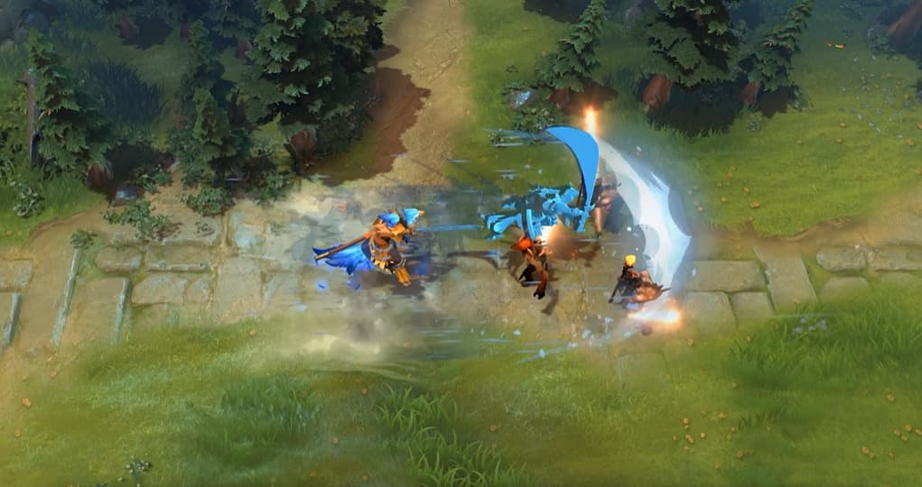 Já na primeira habilidade o jogo quebrou.