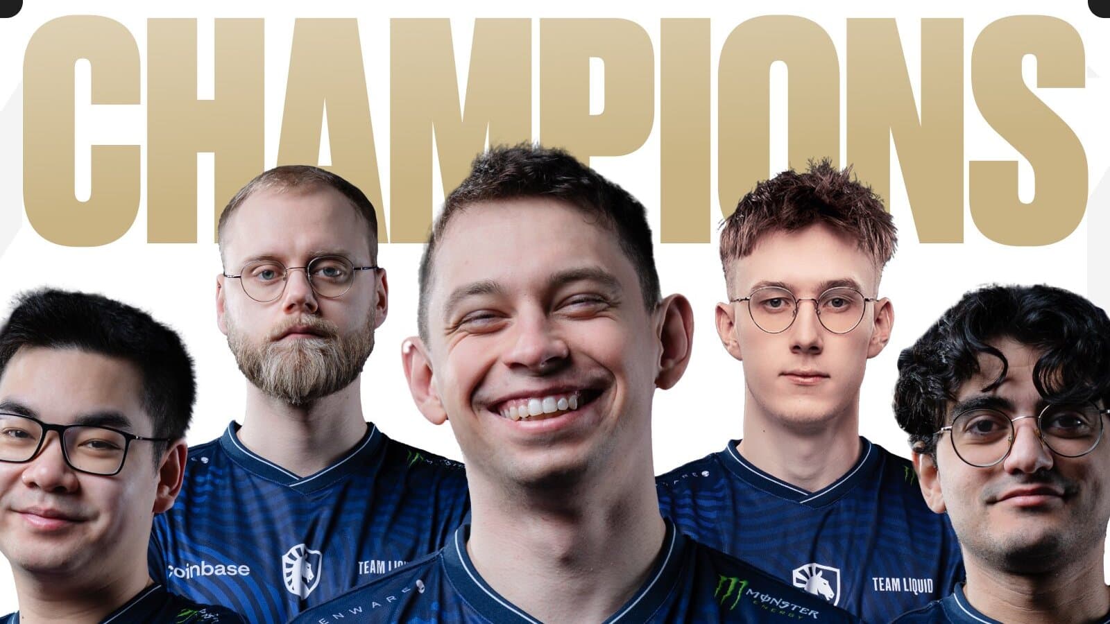1win Series Fall: Team Liquid de volta ao topo