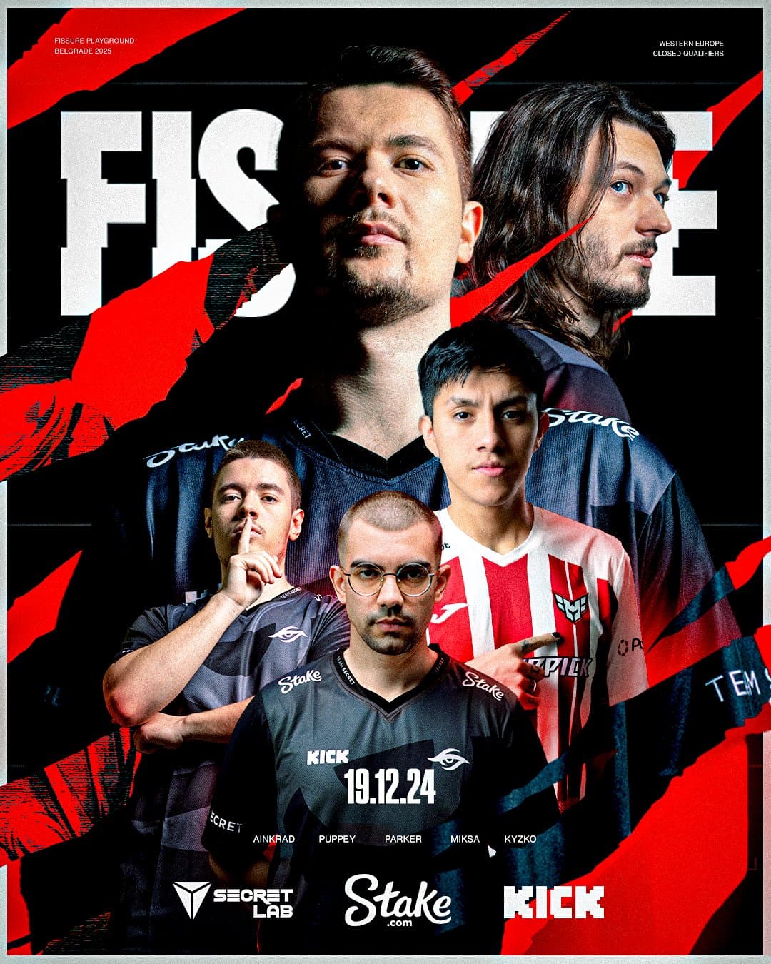 Team Secret vai dobrar a aposta no Parker num momento perigoso.