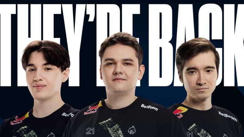 Team Spirit traz Yatoro, Collapse e Silent de volta