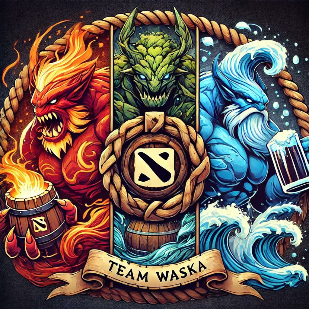 Imagem ilustrativa do Team Waska postada no Twitter.