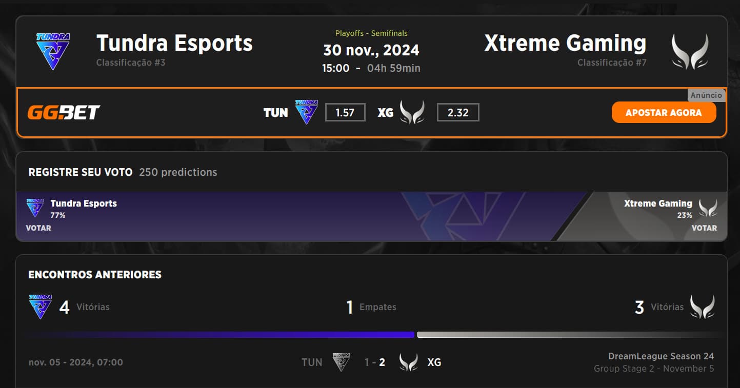 Semifinais das chaves inferiores nos playoffs do BLAST Slam I.