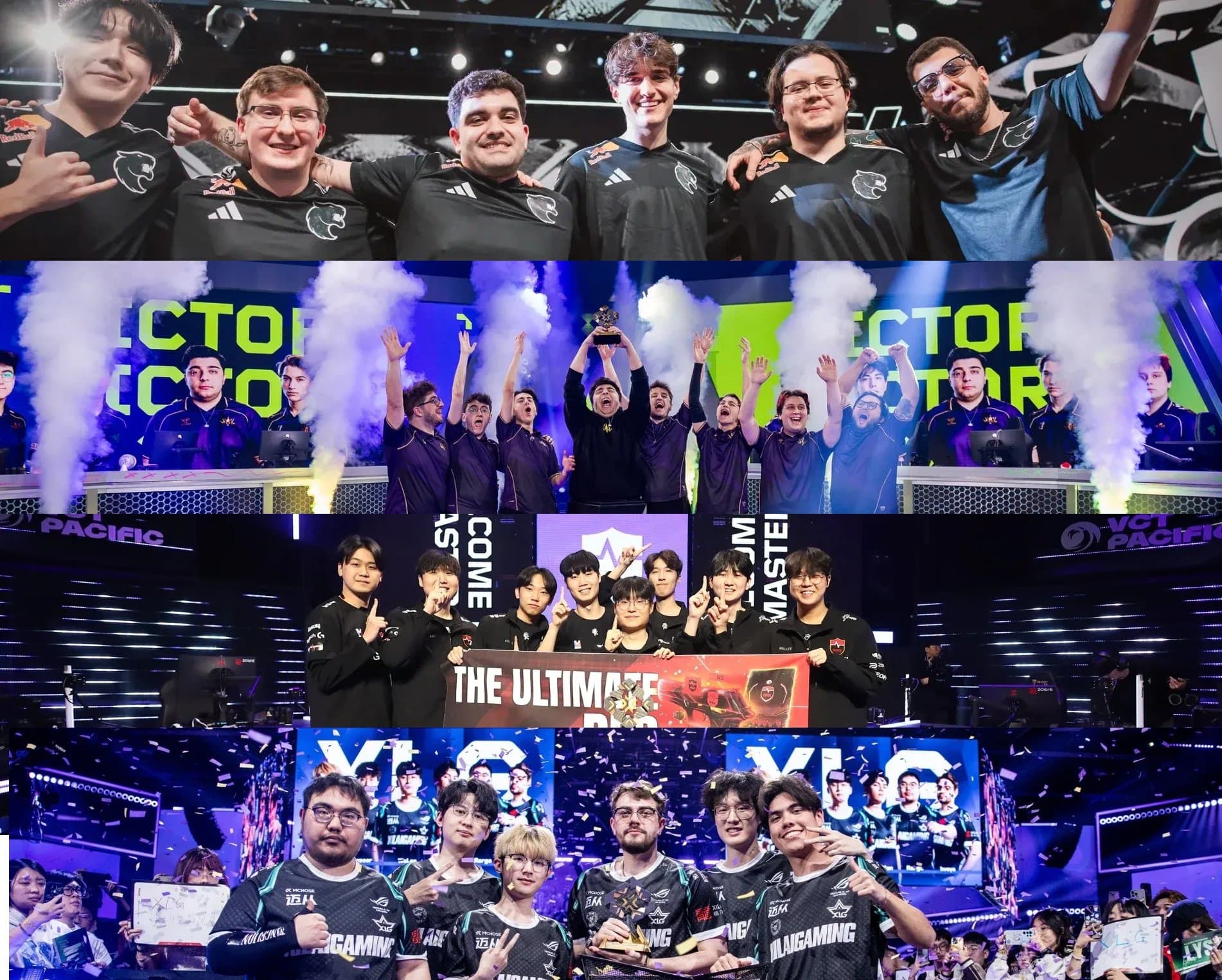 Todos os times classificados para o VCT Masters Santiago 2026