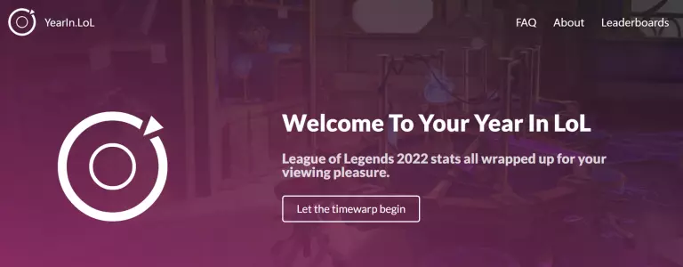 Domine seu desempenho em League of Legends com YearIn.LoL