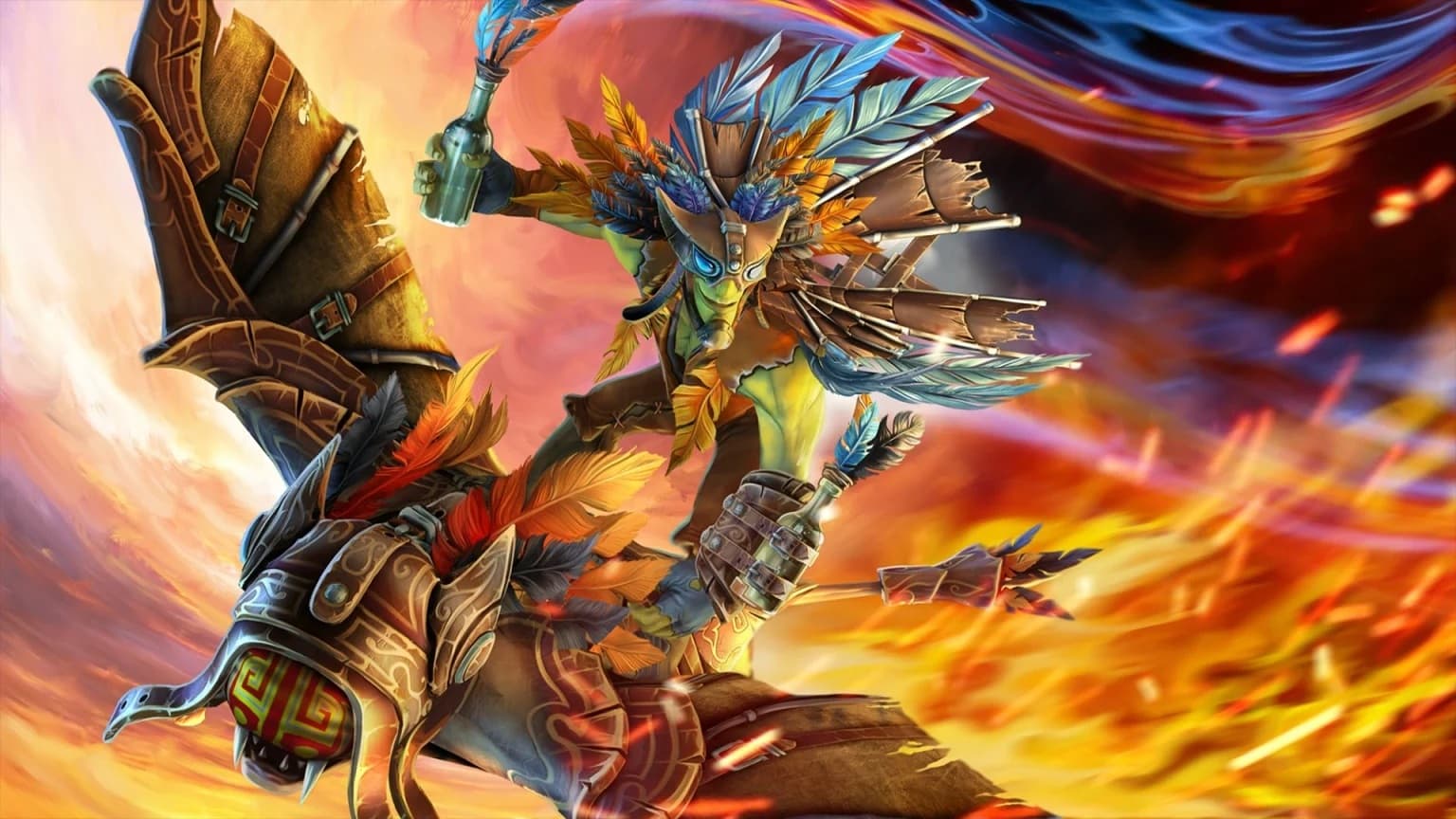 O Batrider ficou muito bem no metagame do Dota 2 após o fim do torneio.