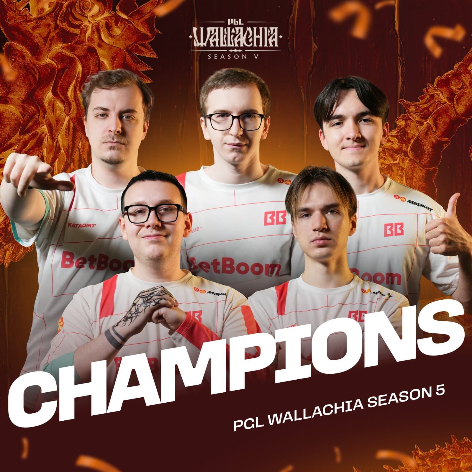 A Temporada 5 do PGL Wallachia traz o BetBoom Team de volta aos holofotes.