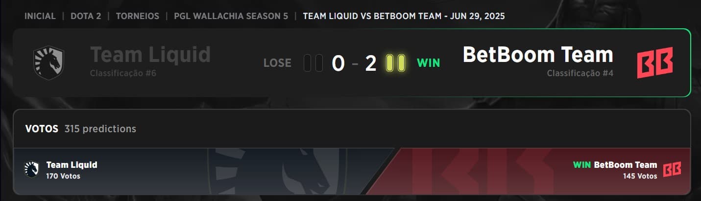 A Virada de mesa foi rápida e implacável.