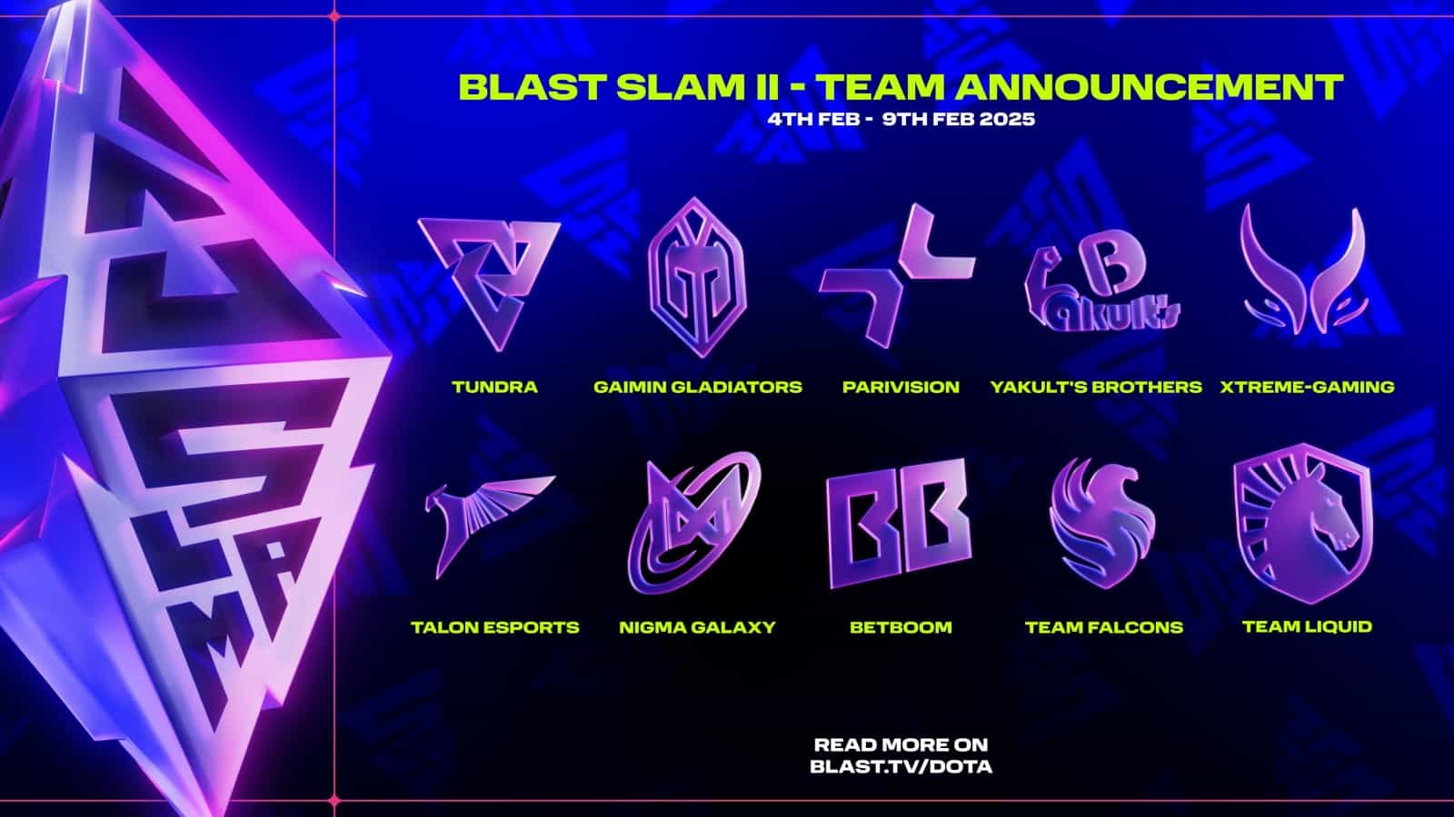 BLAST Slam II: veja as equipes convidadas