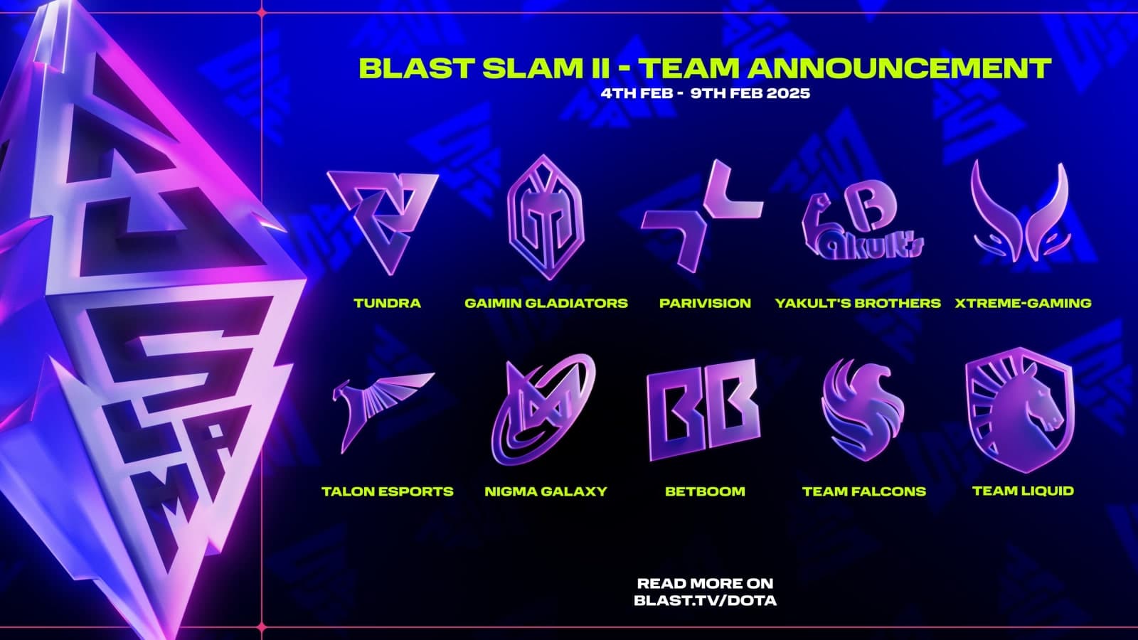 BLAST Slam II: veja as equipes convidadas