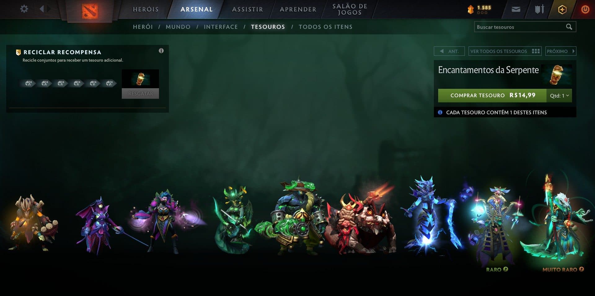 Se acaso você quiser tentar a sorte, até que o preço é acessível.