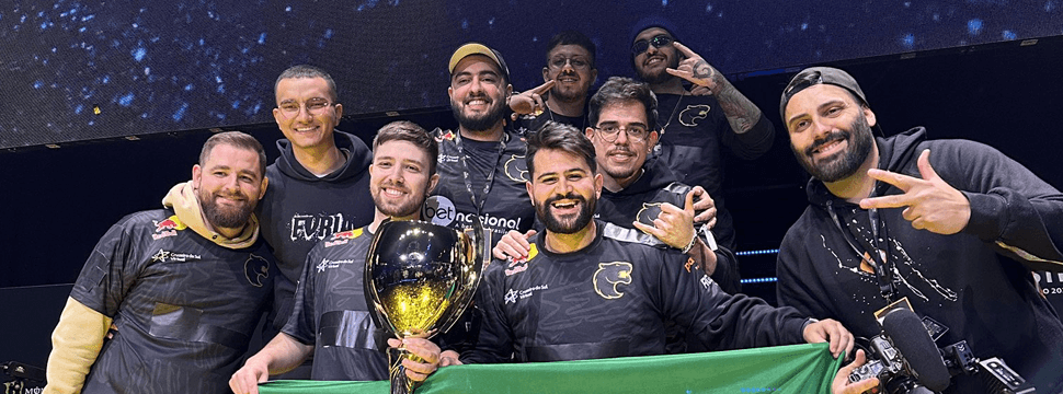 FURIA após vencer o Elisa Masters Espoo 2023. Créditos: FURIA