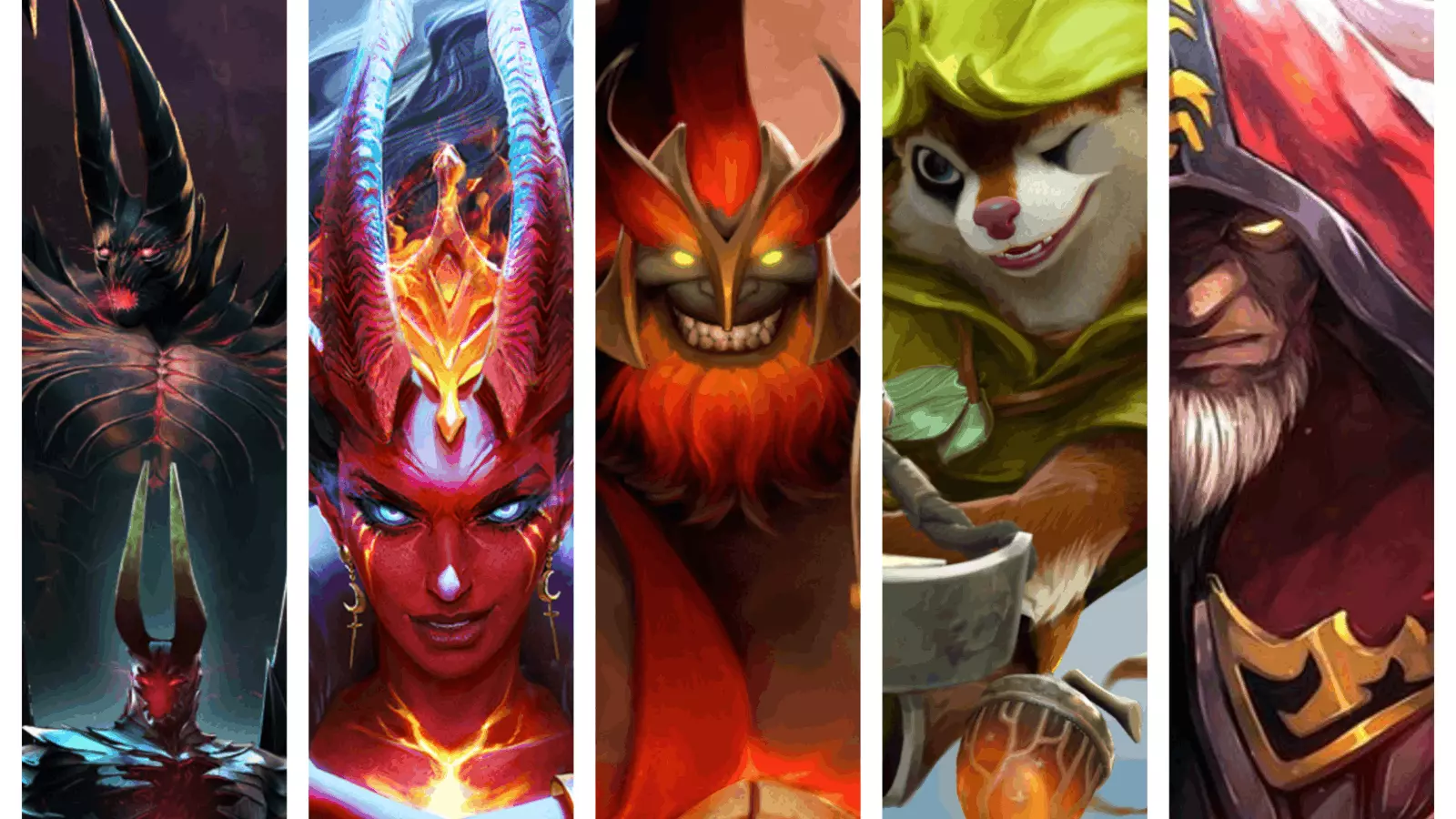 Introdução às cinco posições no Dota 2