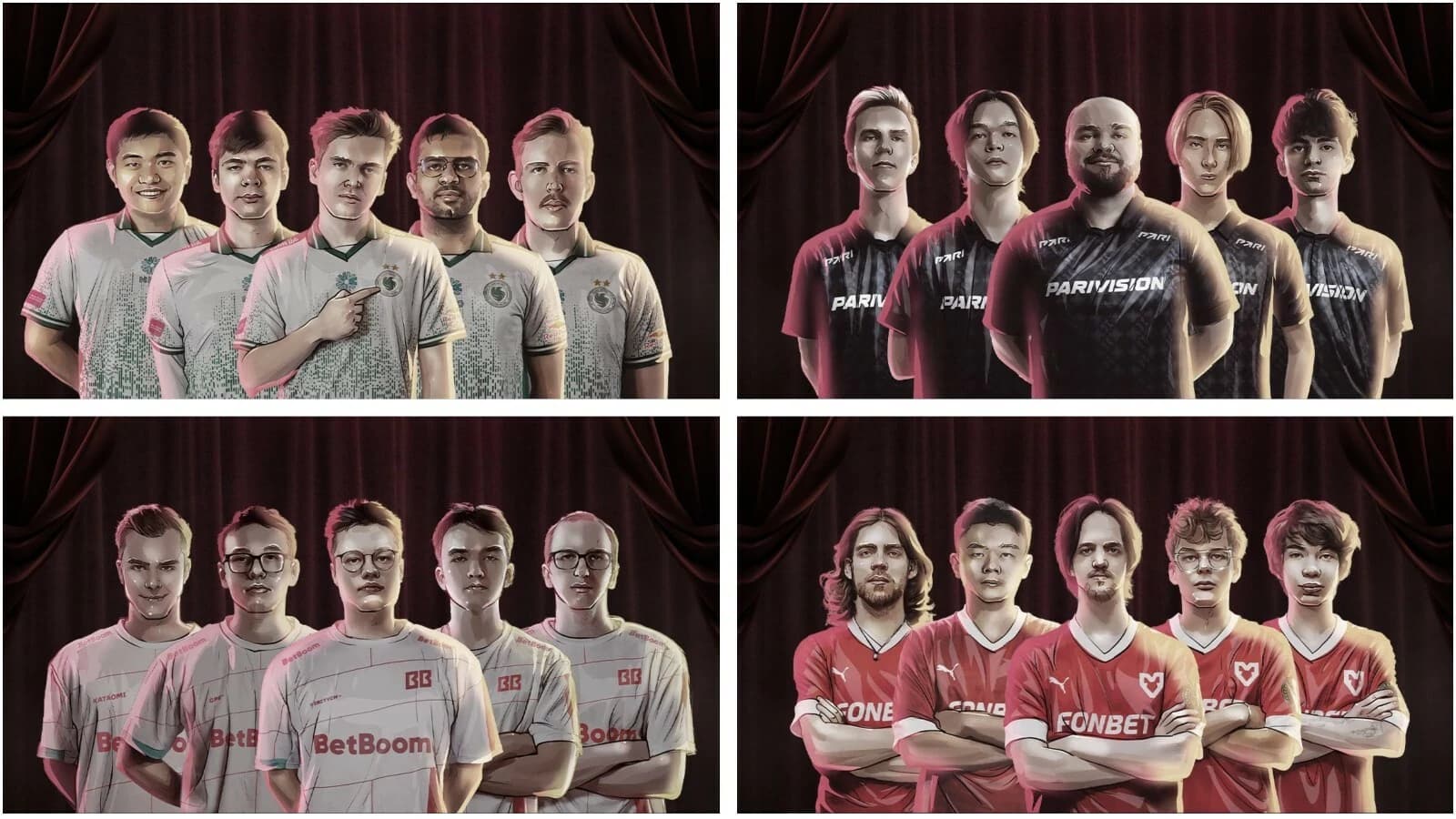 A segunda etapa foi o fim da linha para mais quatro equipes na DreamLeague 28.