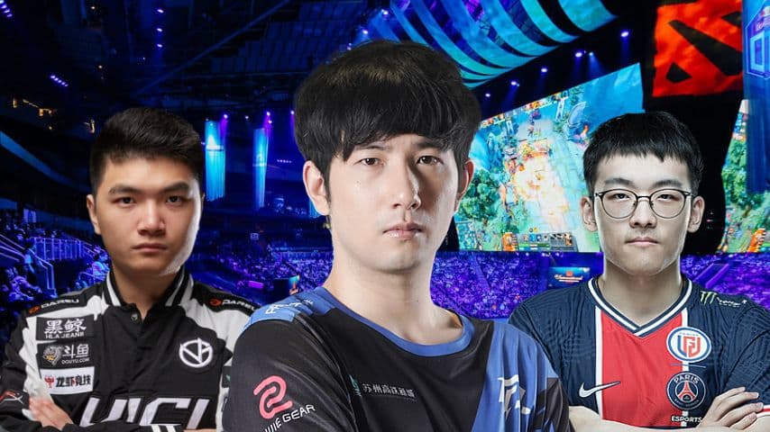 O Dota chinês volta a se colocar nas mãos dos mesmos jogadores.