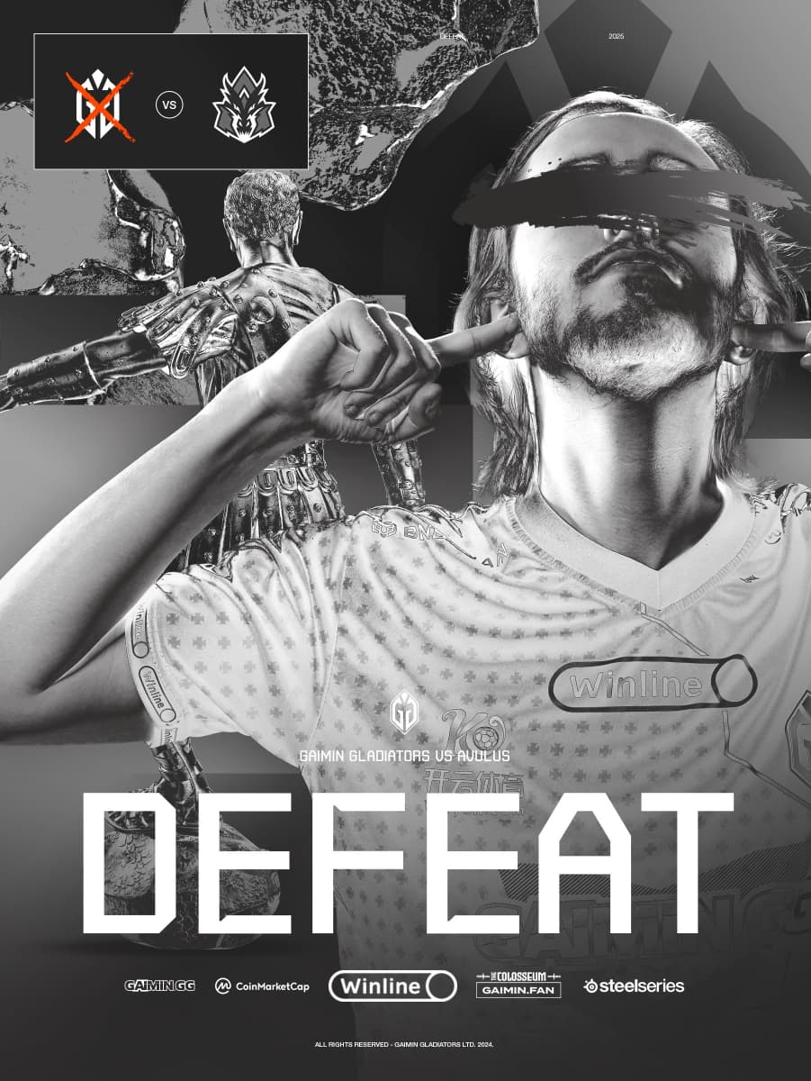 Os Gaimin Gladiators não começaram bem o ano de 2025.