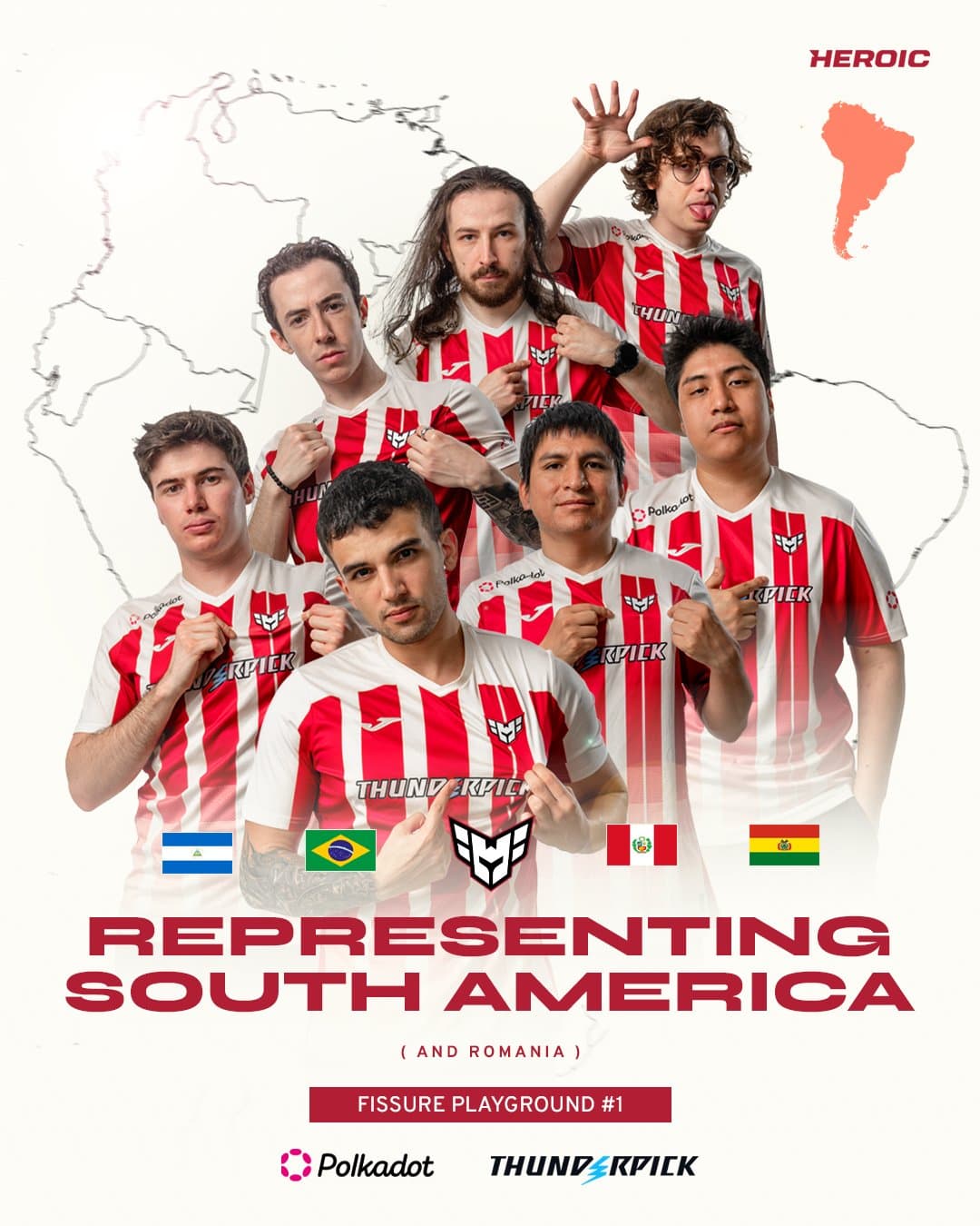 Heroic foi o convite da América do Sul para o FISSURE PLAYGROUND Belgrado.