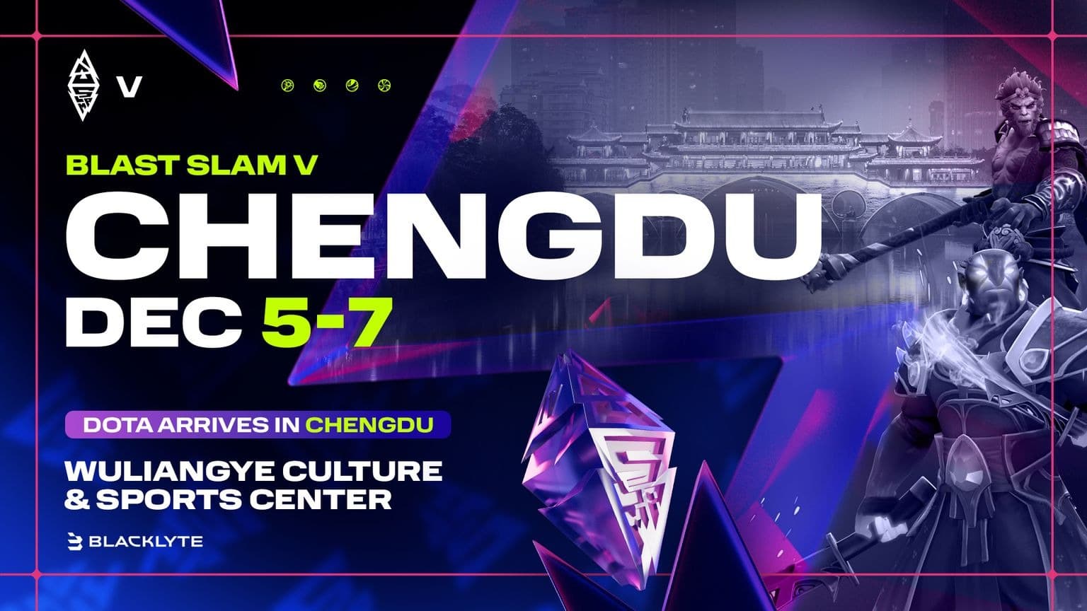 O BLAST Slam V vai levar a organização e os fãs à China.