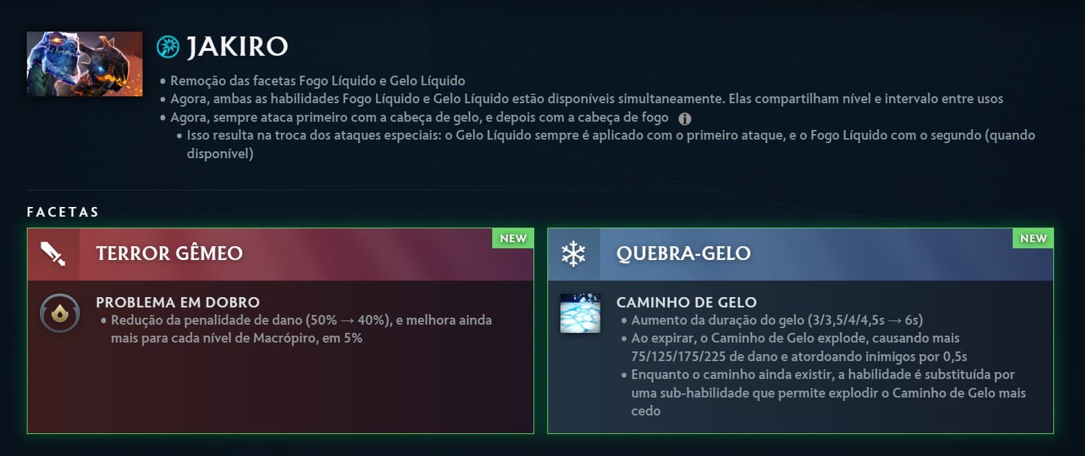 O Jakiro é um dos suportes que mais se destacou na atualização 7.38.