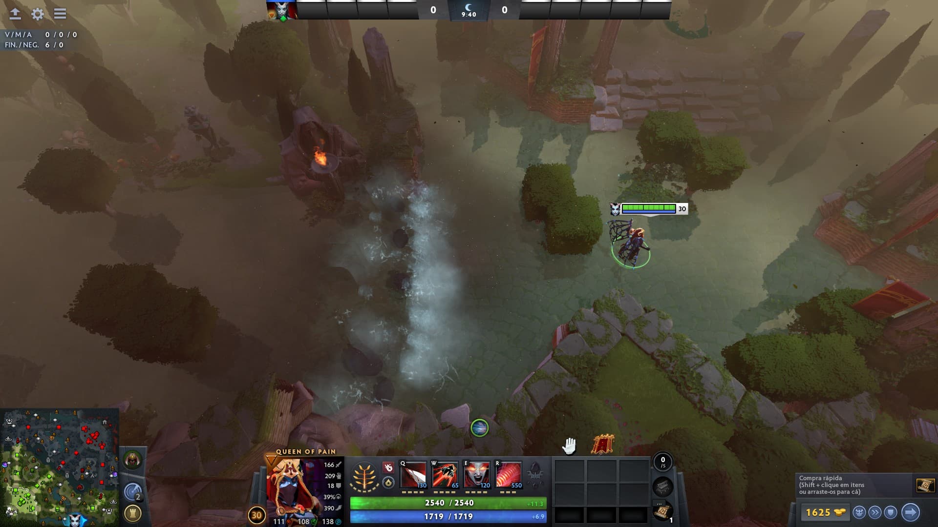 A força da correnteza diminui conforme o rio avança.