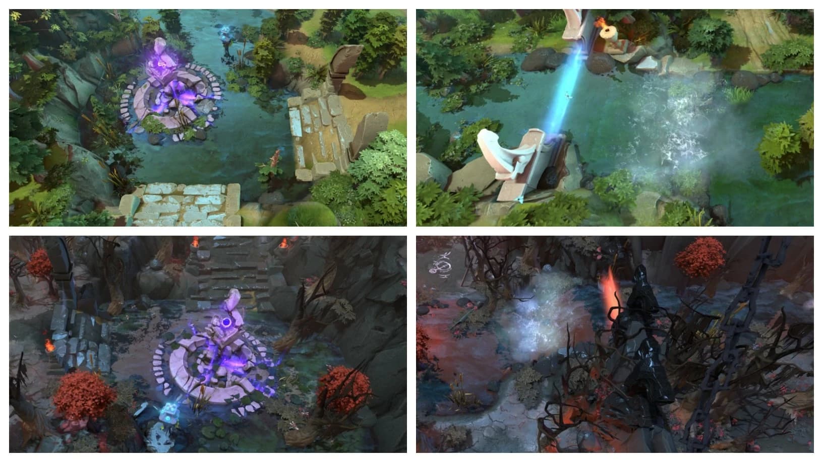 Essas duas mudanças no mapa afetam o gameplay do Dota 2 após a atualização 7.40.