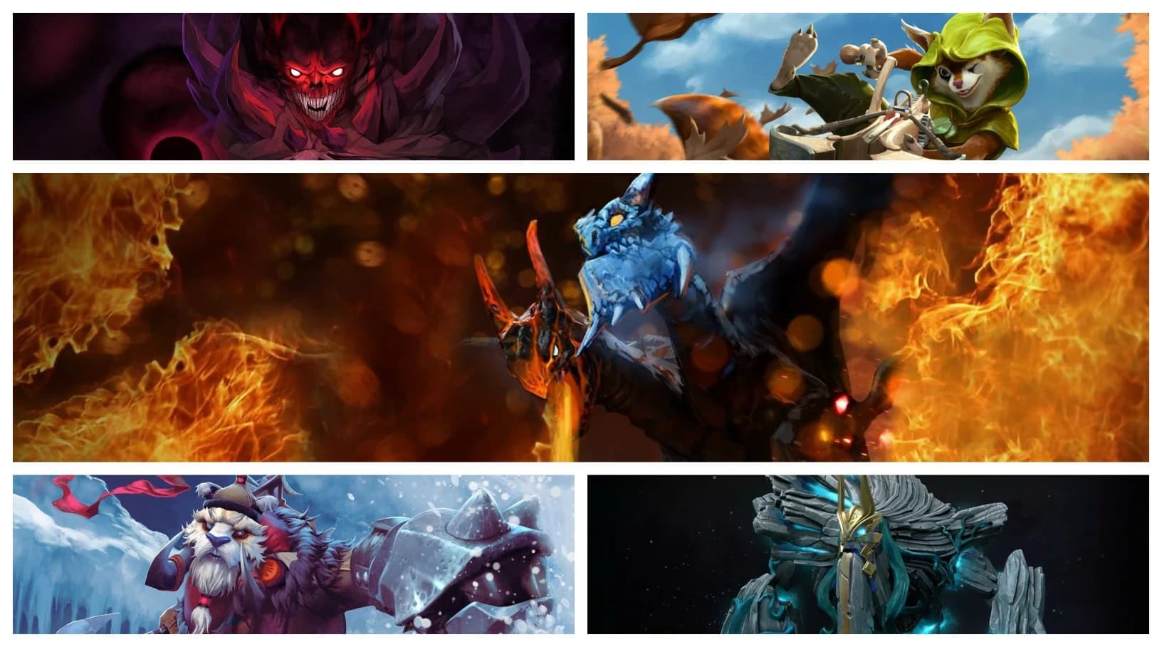 Estes foram os cinco heróis mais escolhidos no FISSURE Universe Episode 8.