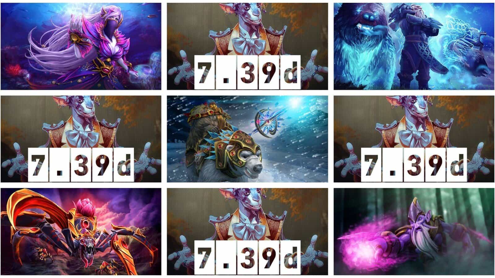 Atualização 7.39d: Mudanças no Meta Uma Semana Depois