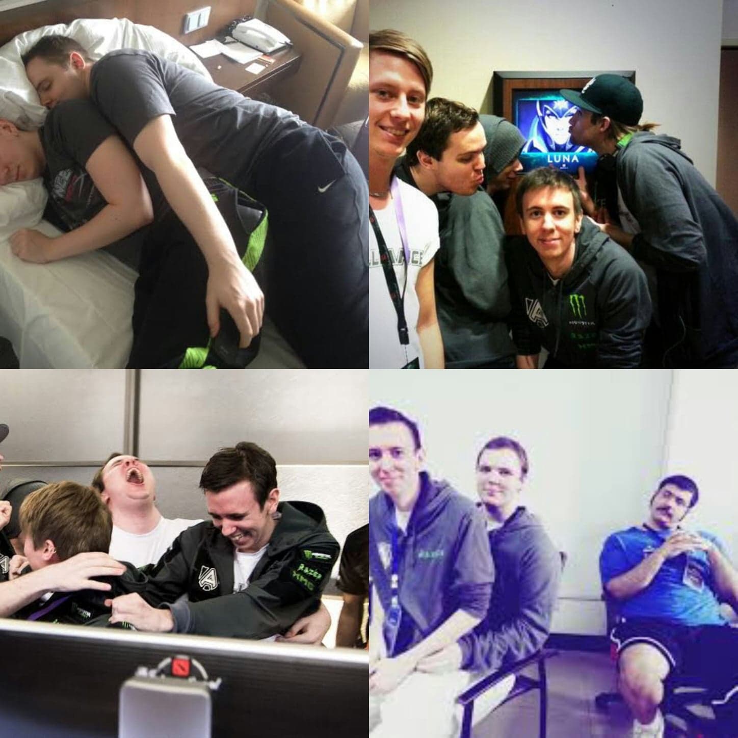 Imagens dos velhos tempos da Alliance.