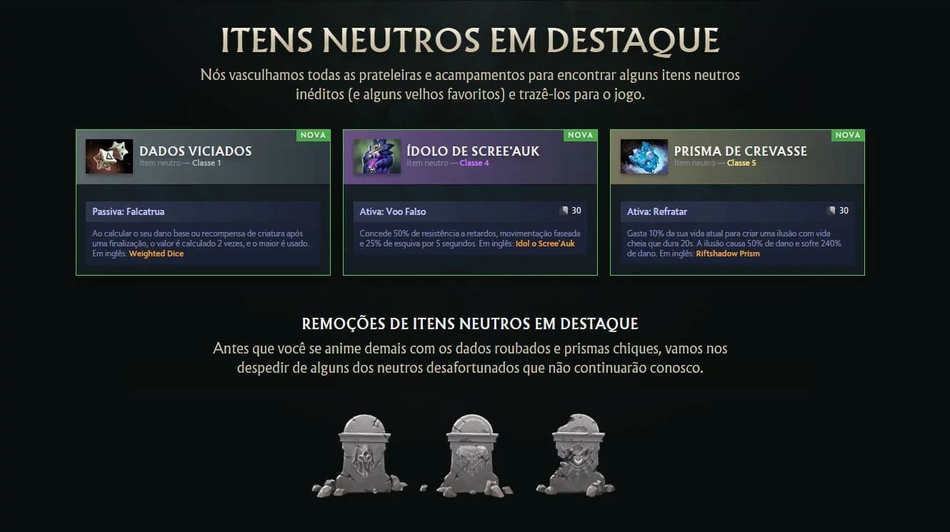 Alguns itens deixaram muita gente feliz ao serem retirados.