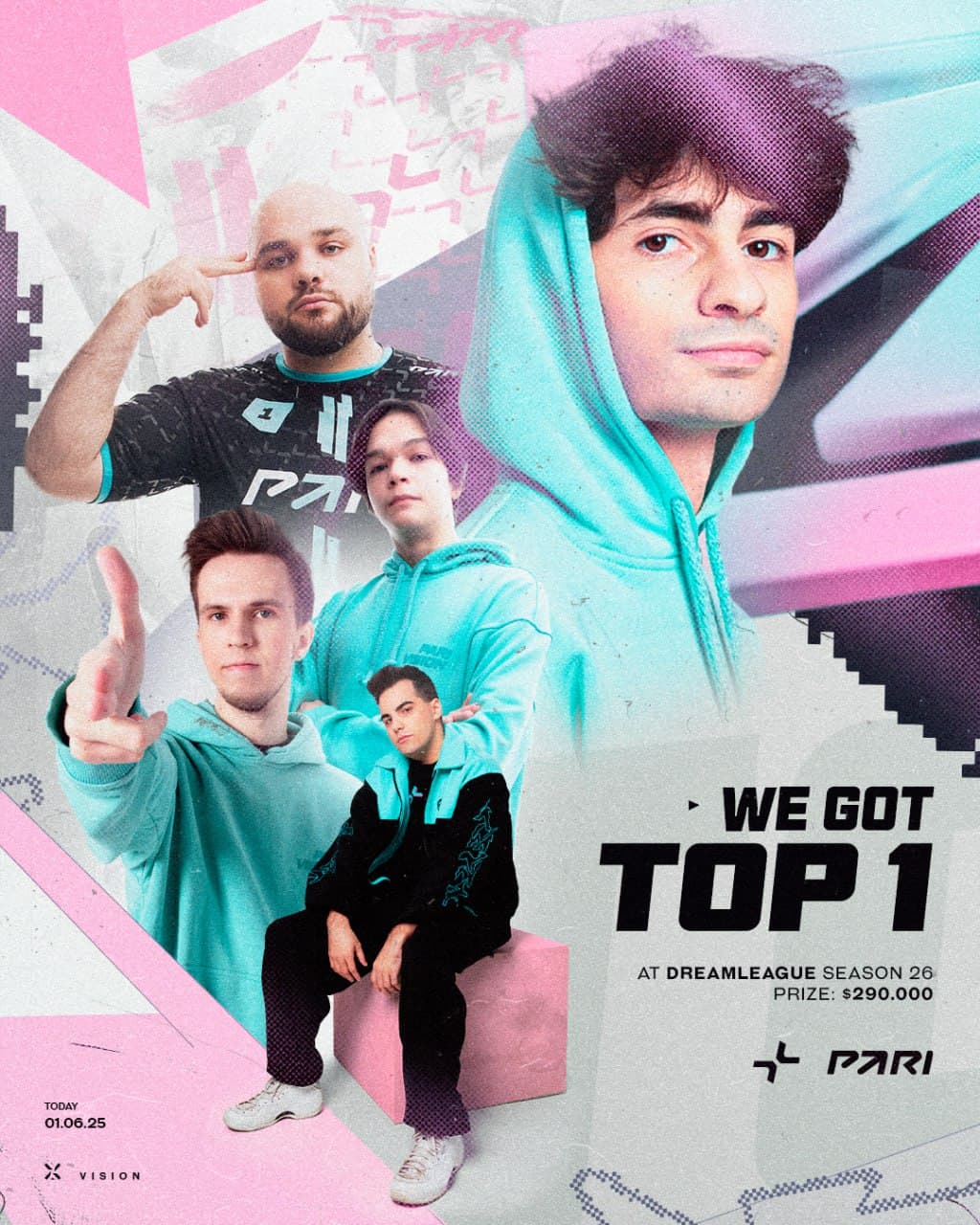 O metagame do Dota 2 parece nascer das cabeças da PARIVISION.