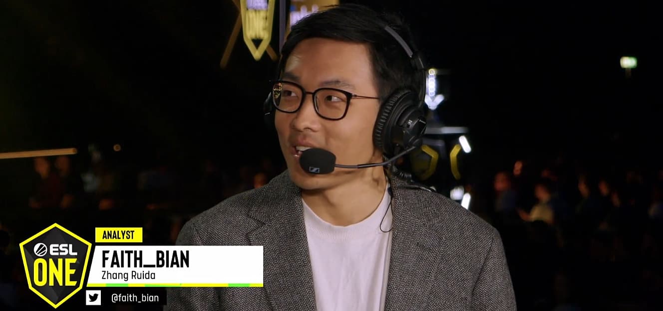 Faith_bian voltou à linha de frente.