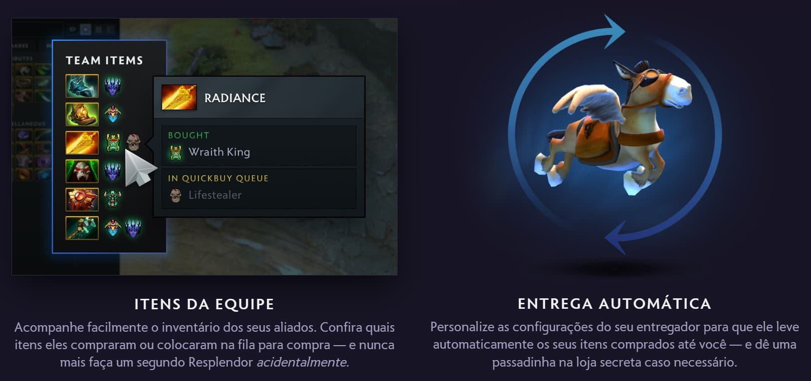 Grande parte do foco da atualização 7.39 foi em mudanças de qualidade de vida.