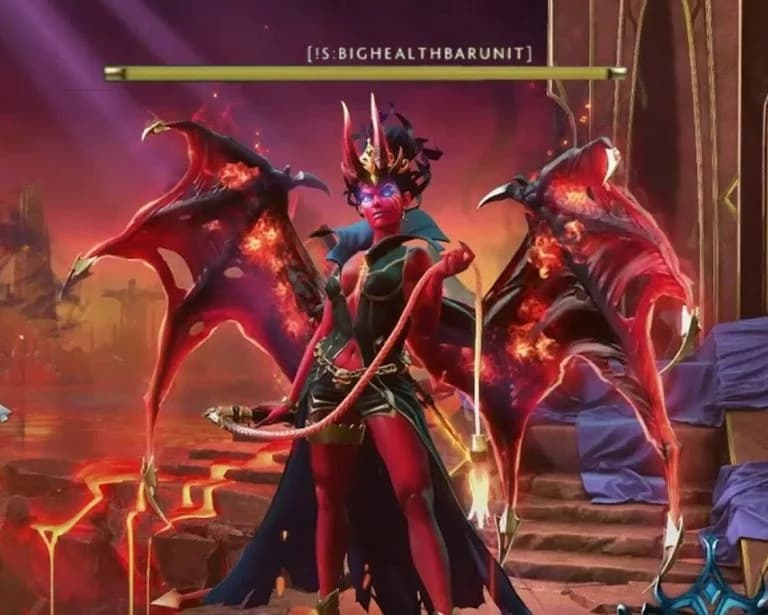 Imagem vazada da QoP como boss de evento.